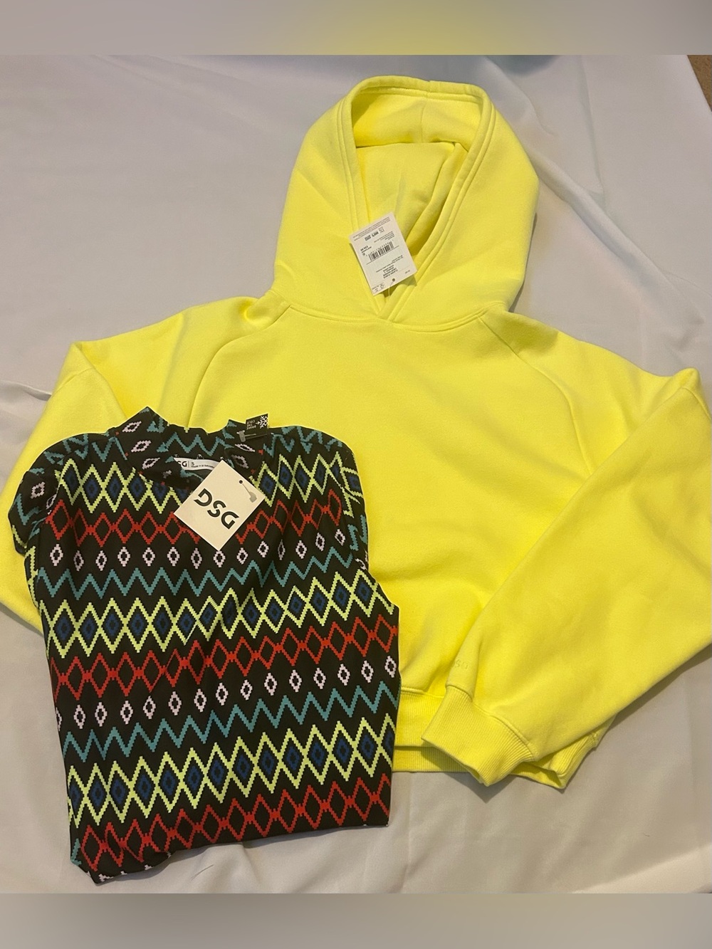 Dick’s DSG Women’s Crop Hoodie & Compression Top Size Small NEW